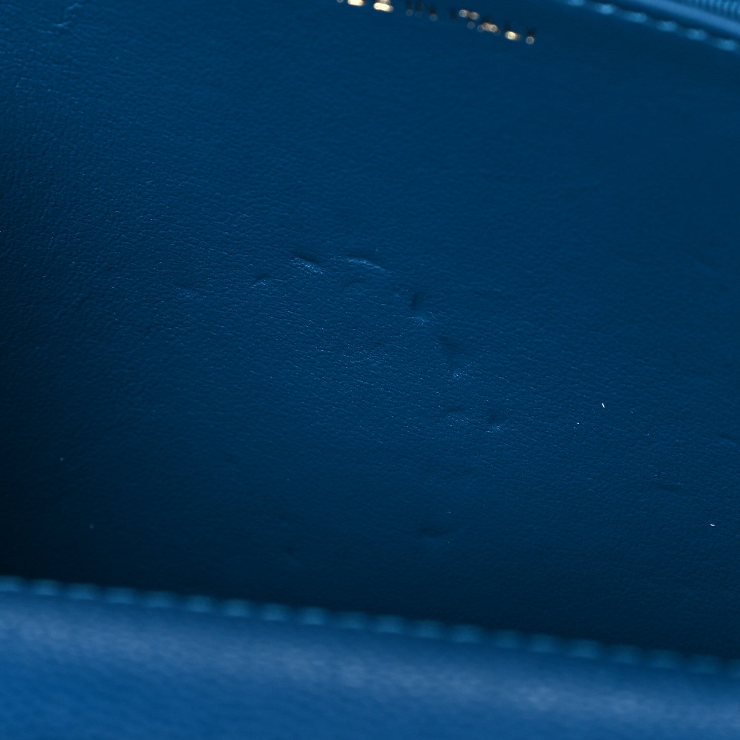 Chanel Caviar Quilted Wallet On Chain WOC Blue 11 of 12