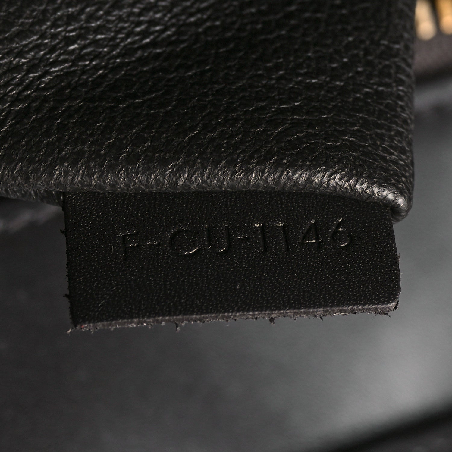 Celine Drummed Calfskin Nubuck Mini Tri-Color Luggage Chalk 7 of 9