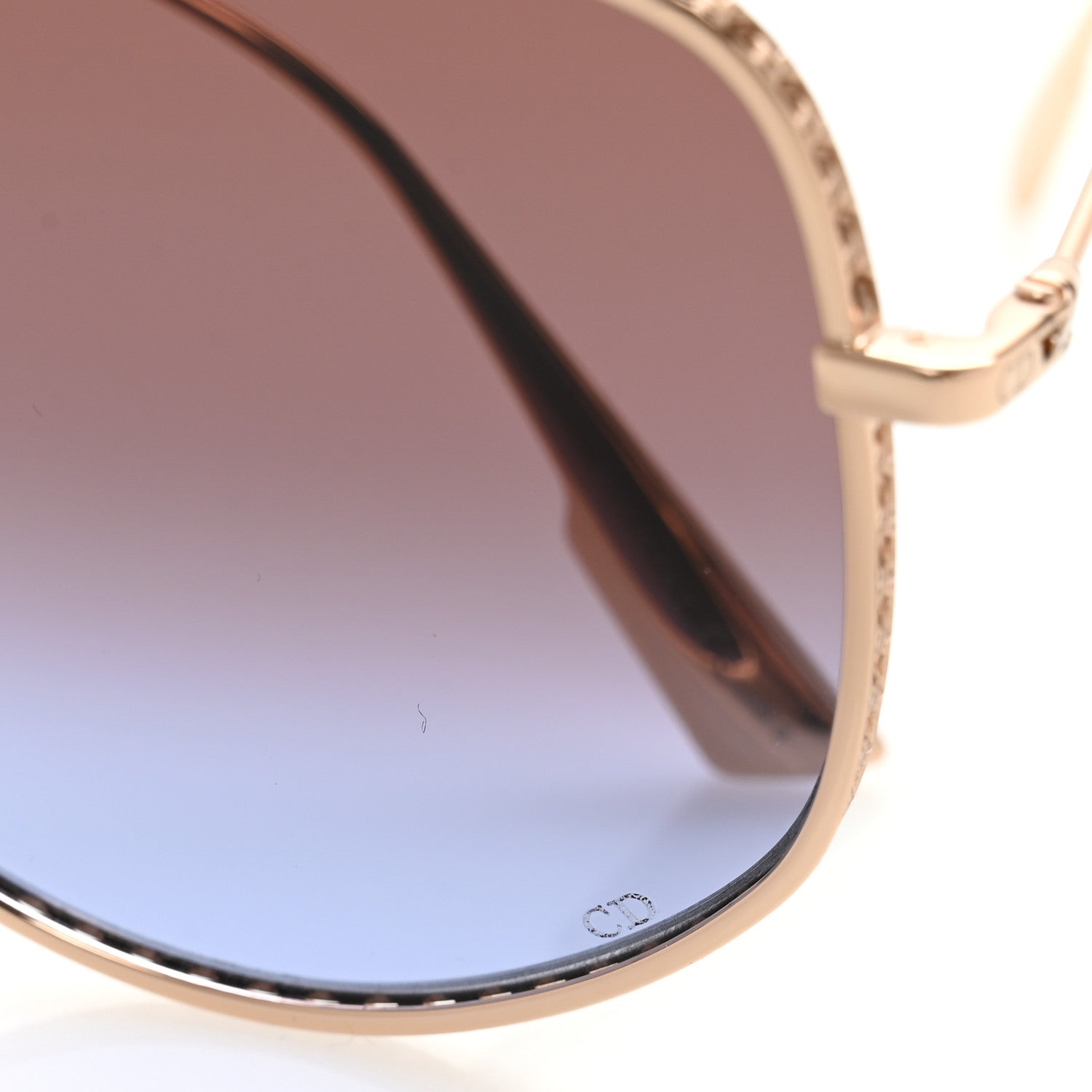 Christian Dior Metal Dior By Dior 2 Sunglasses Rose Gold 10 of 11