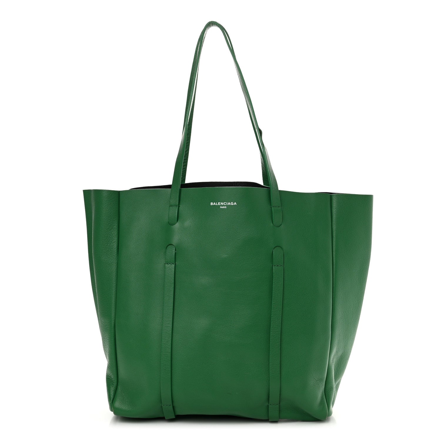 Balenciaga Veau Baltimore Double Sided Small Everyday Tote Grass Green Black 1 of 18