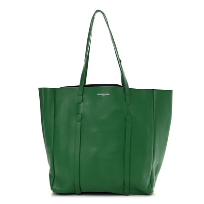 Balenciaga Veau Baltimore Double Sided Small Everyday Tote Grass Green Black 1 of 18