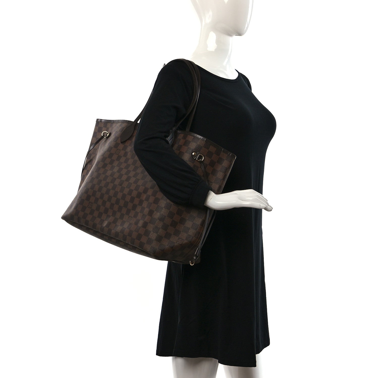 Louis Vuitton Damier Ebene Neo Neverfull GM 2 of 11