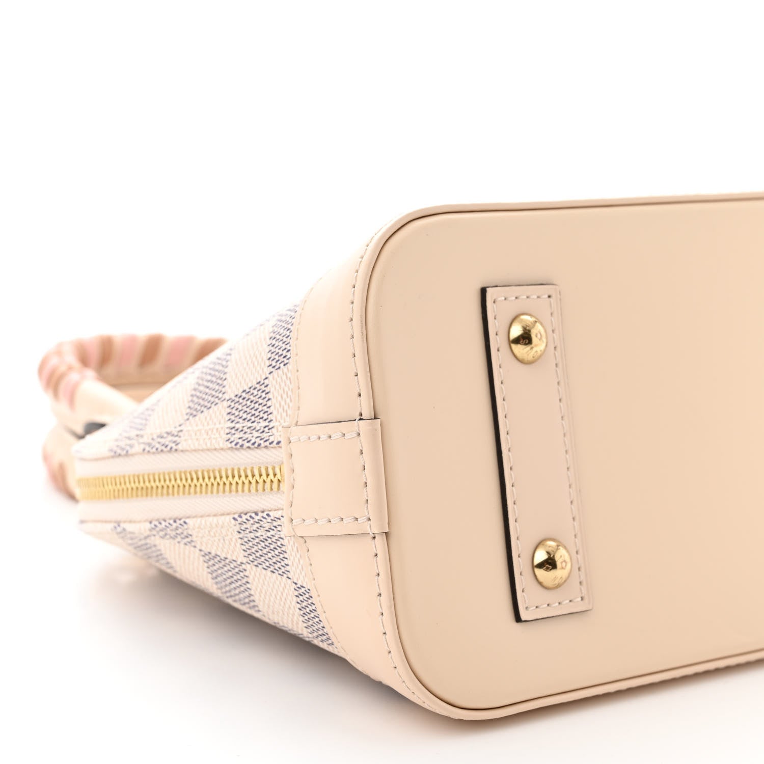 Louis Vuitton Damier Azur Braided Alma BB 8 of 12