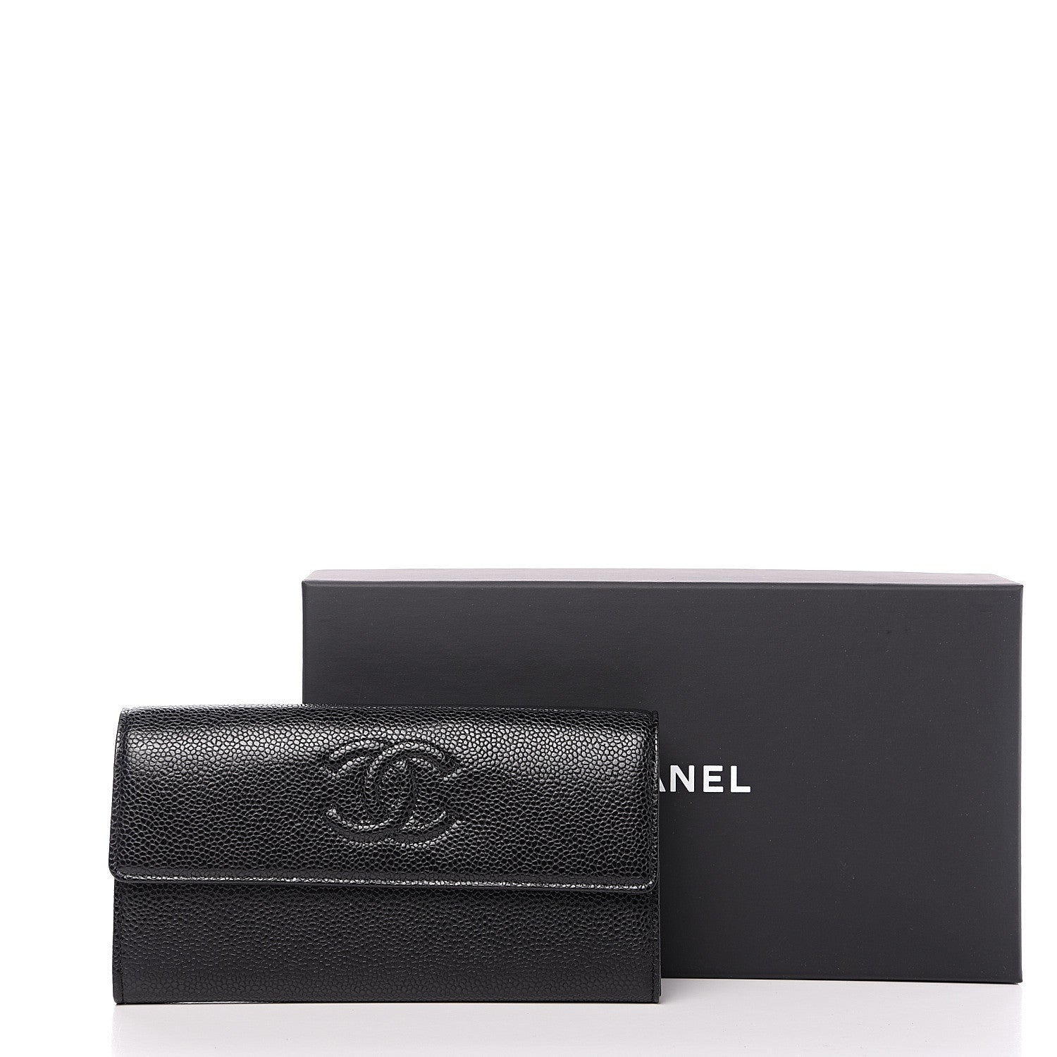 Chanel Caviar Timeless CC Large Flap Wallet Black 8 of 8