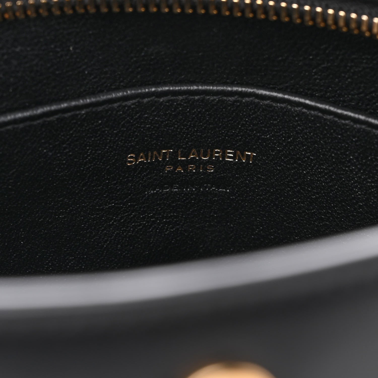 Saint Laurent Calfskin Monogram Baby Cabas Black 6 of 13