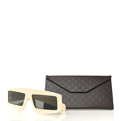 Gucci Acetate Shield Sunglasses GG0358S White 9 of 9