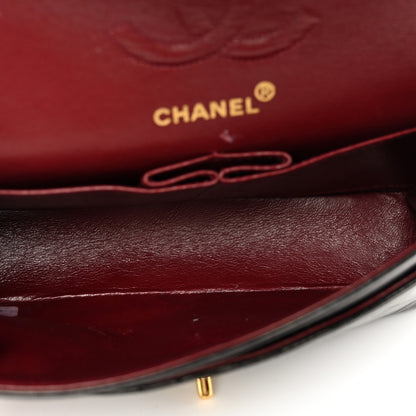 Chanel Lambskin Quilted Small Double Flap Black 6 of 10