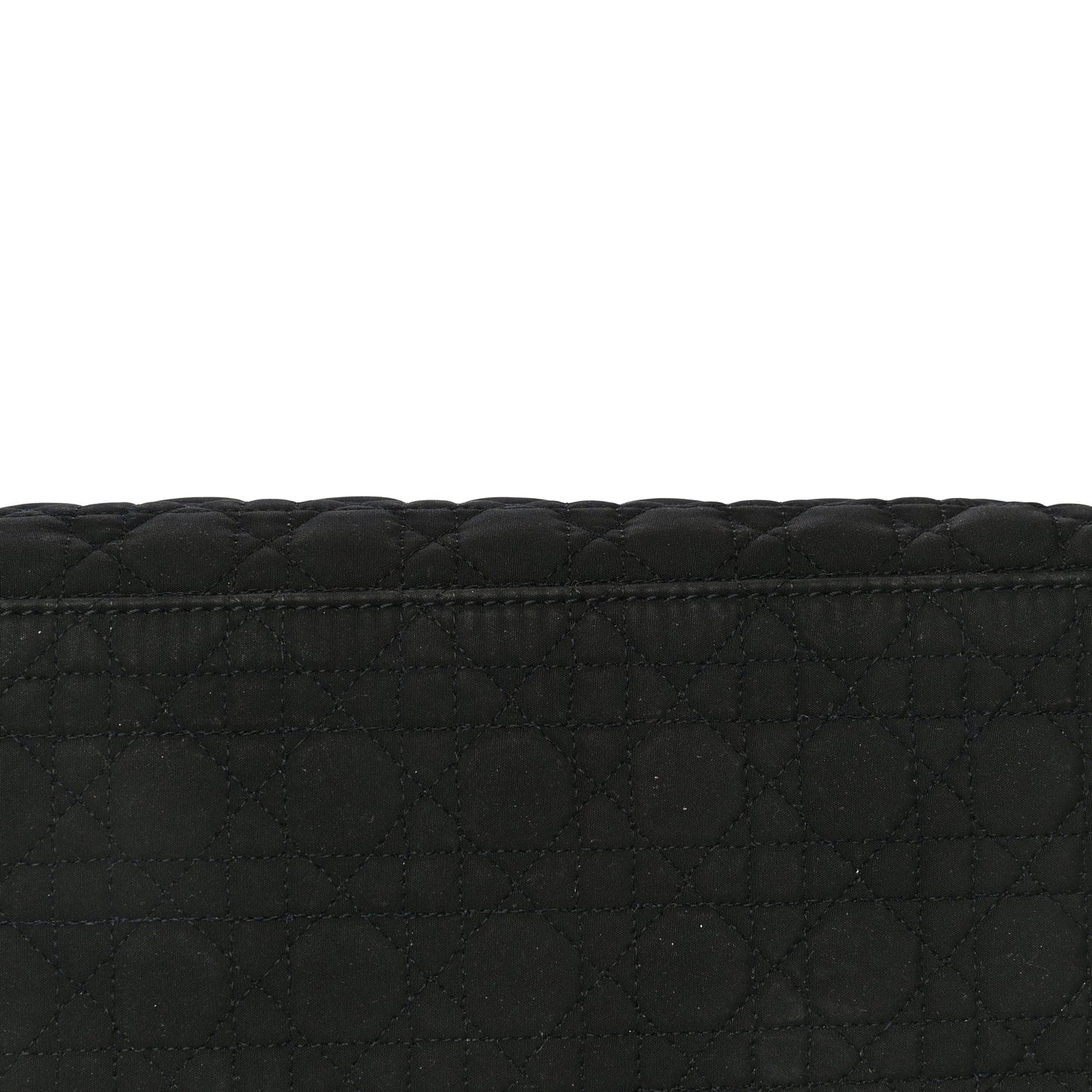Nylon Cannage Medium Lady Dior Black