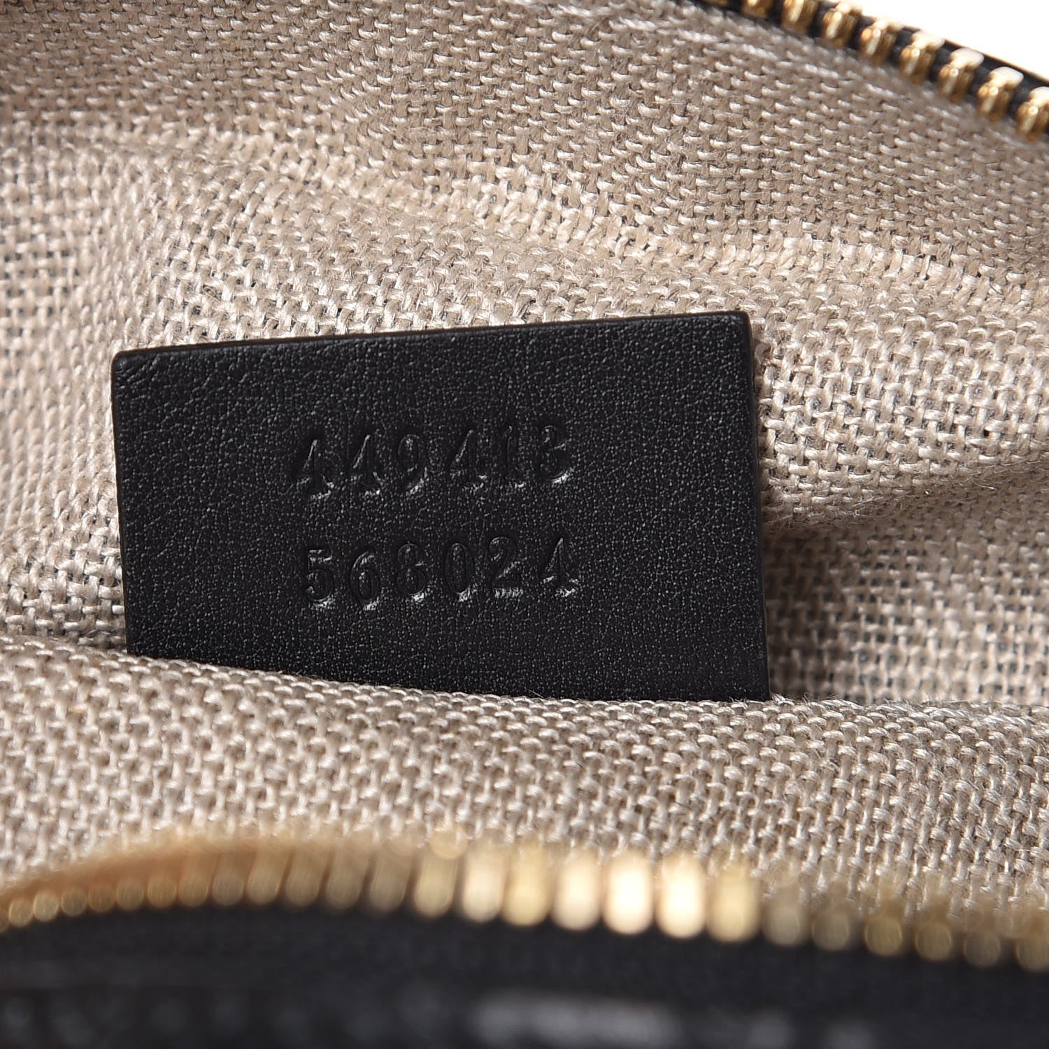 Gucci Microguccissima Mini Bree Messenger Bag Black 7 of 7