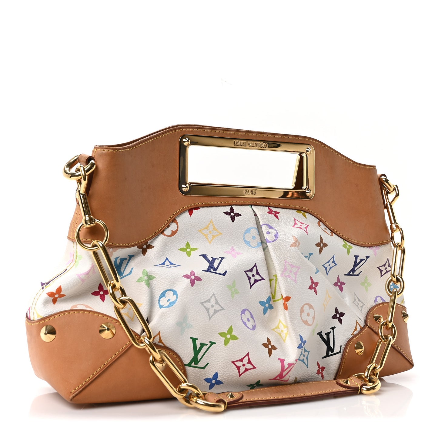 Monogram Multicolor Judy MM White