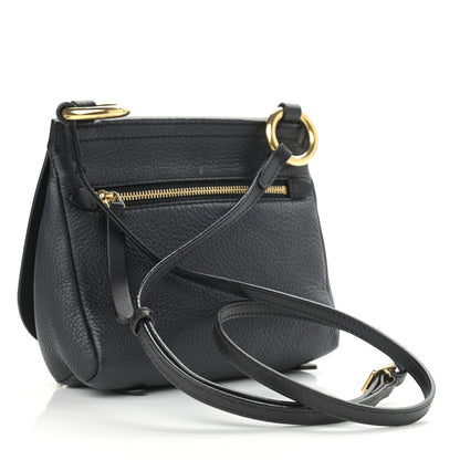 Burberry Soft Grain Calfskin Baby Bridle Saddle Bag Black 3 of 11