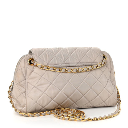 Prada Nylon Tessuto Impuntu Quilted Flap Pomice 3 of 15