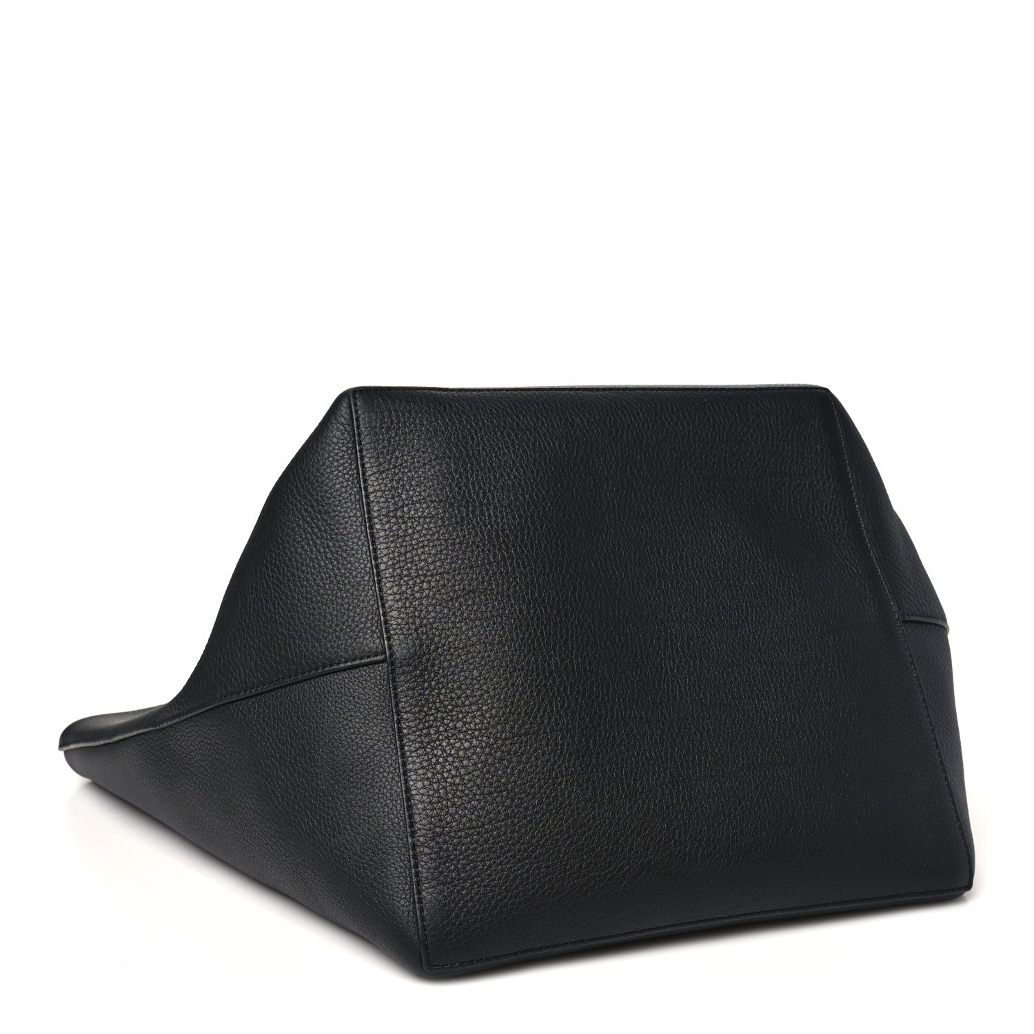 The Row Grained Calfskin Park Tote Three Black 5 of 11