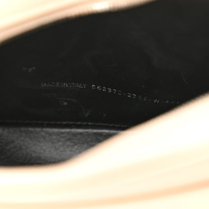 Balenciaga Calfskin Logo XS Everyday Camera Bag Light Beige Black 7 of 12