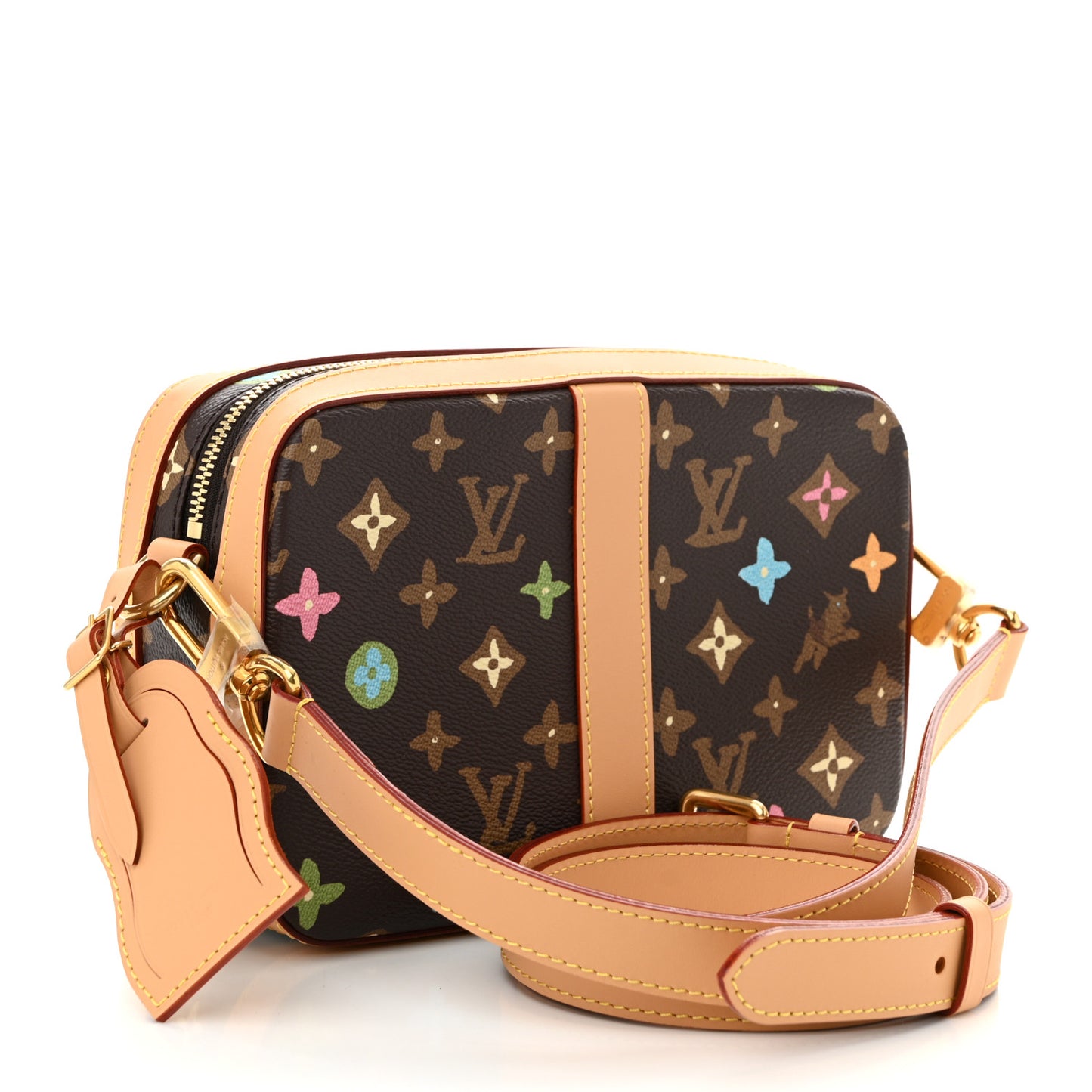 X TYLER THE CREATOR Monogram Craggy Envelope Messenger Chocolate