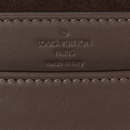 Louis Vuitton Calfskin Chain Louise GM Granit 6 of 9