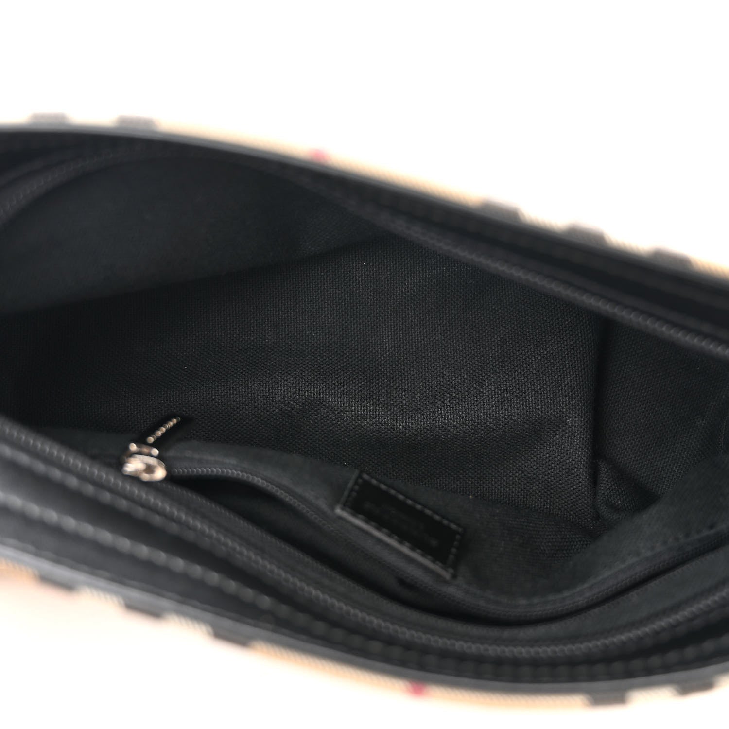 Burberry House Check Large Pochette Black 5 of 10