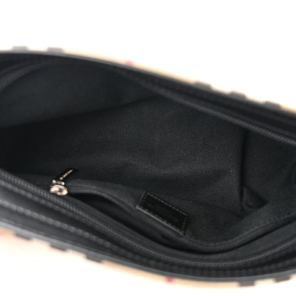 Burberry House Check Large Pochette Black 5 of 10