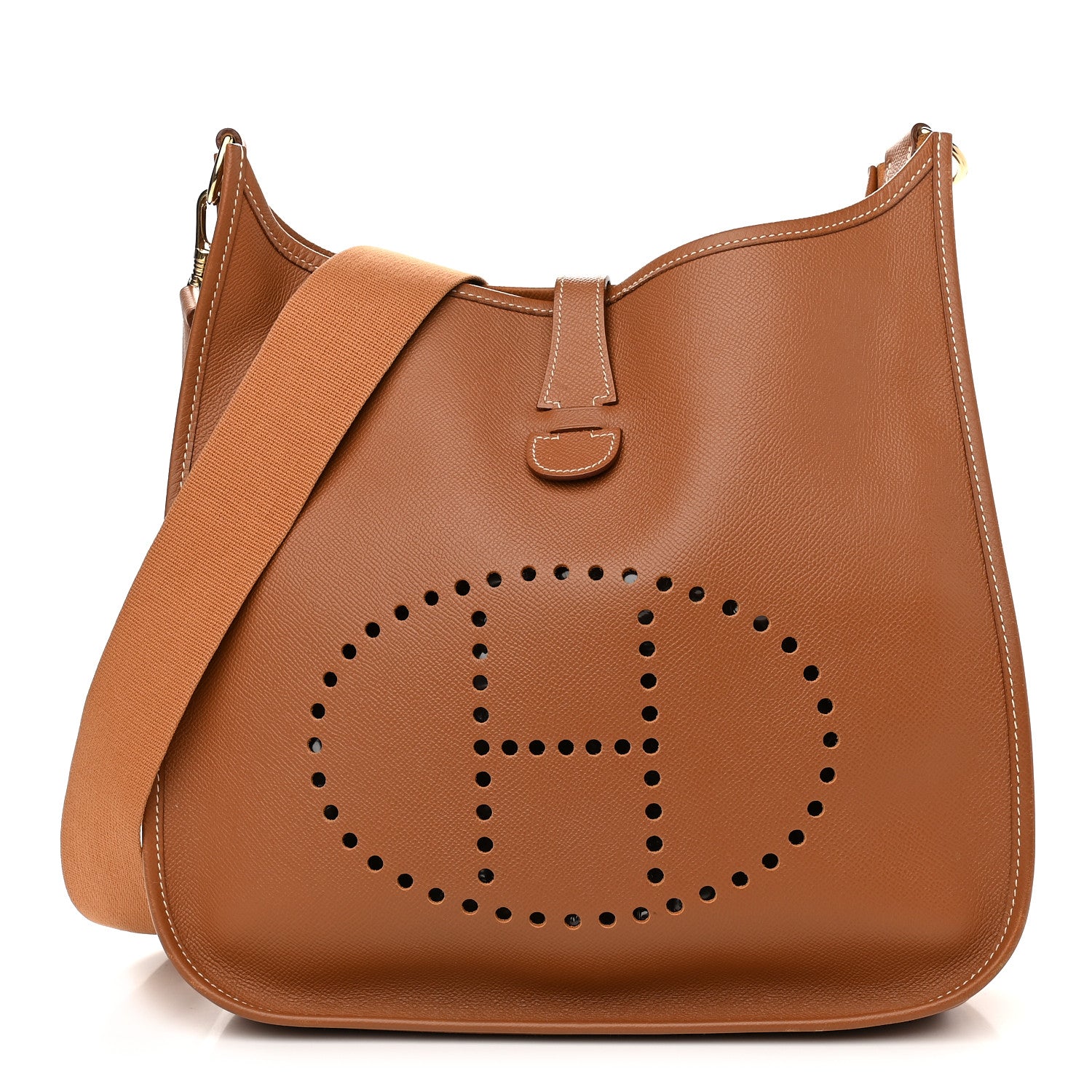 Hermes Courchevel Evelyne GM Gold 1 of 10
