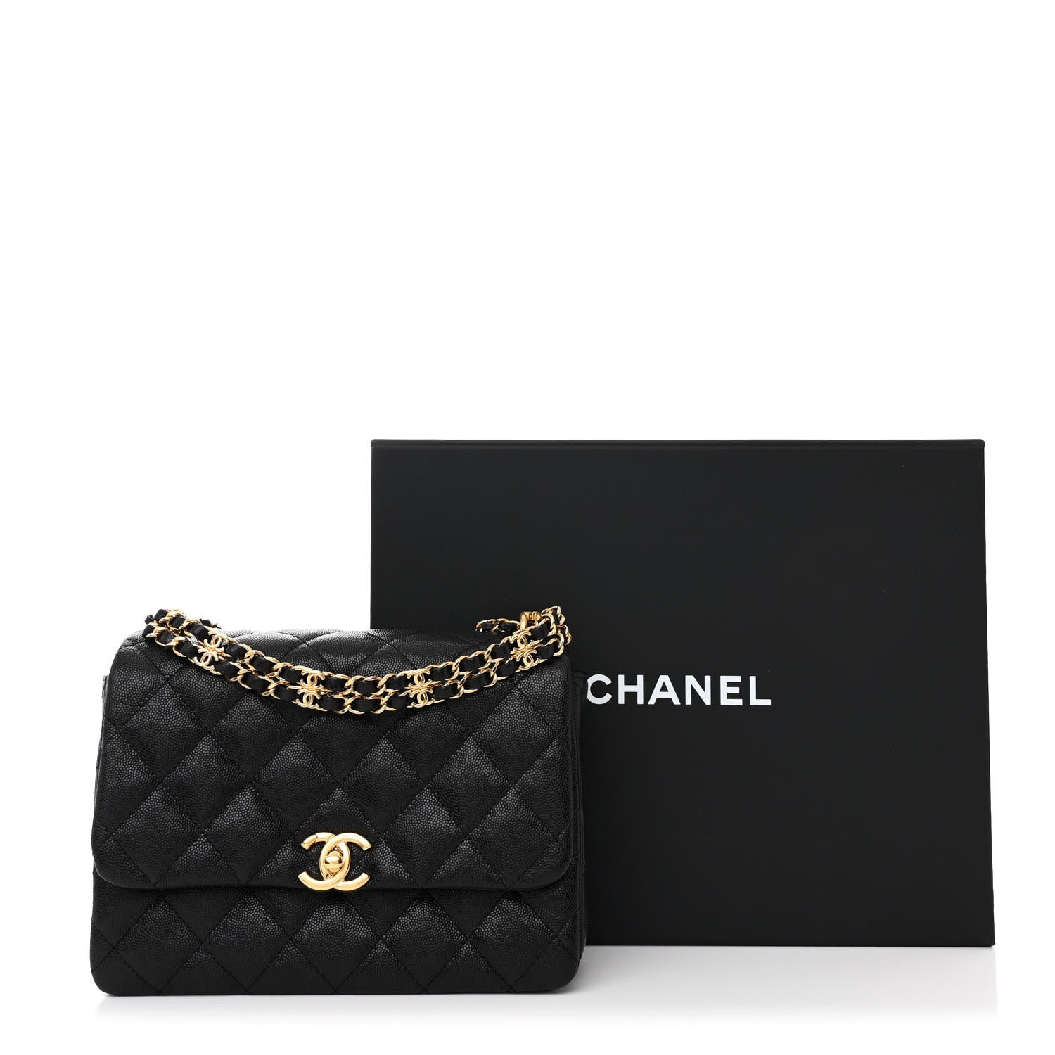 Chanel Caviar Quilted Coco First Flap Black 11 of 11