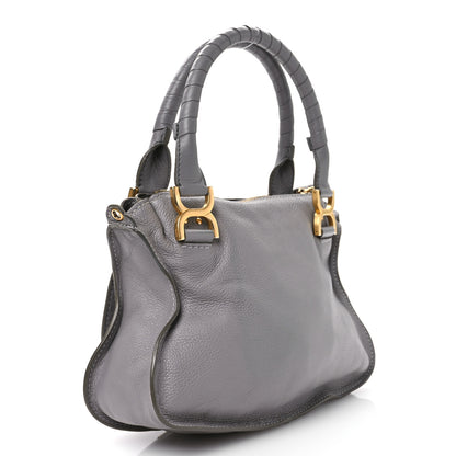 Chloe Calfskin Small Marcie Satchel Cashmere Grey 3 of 10