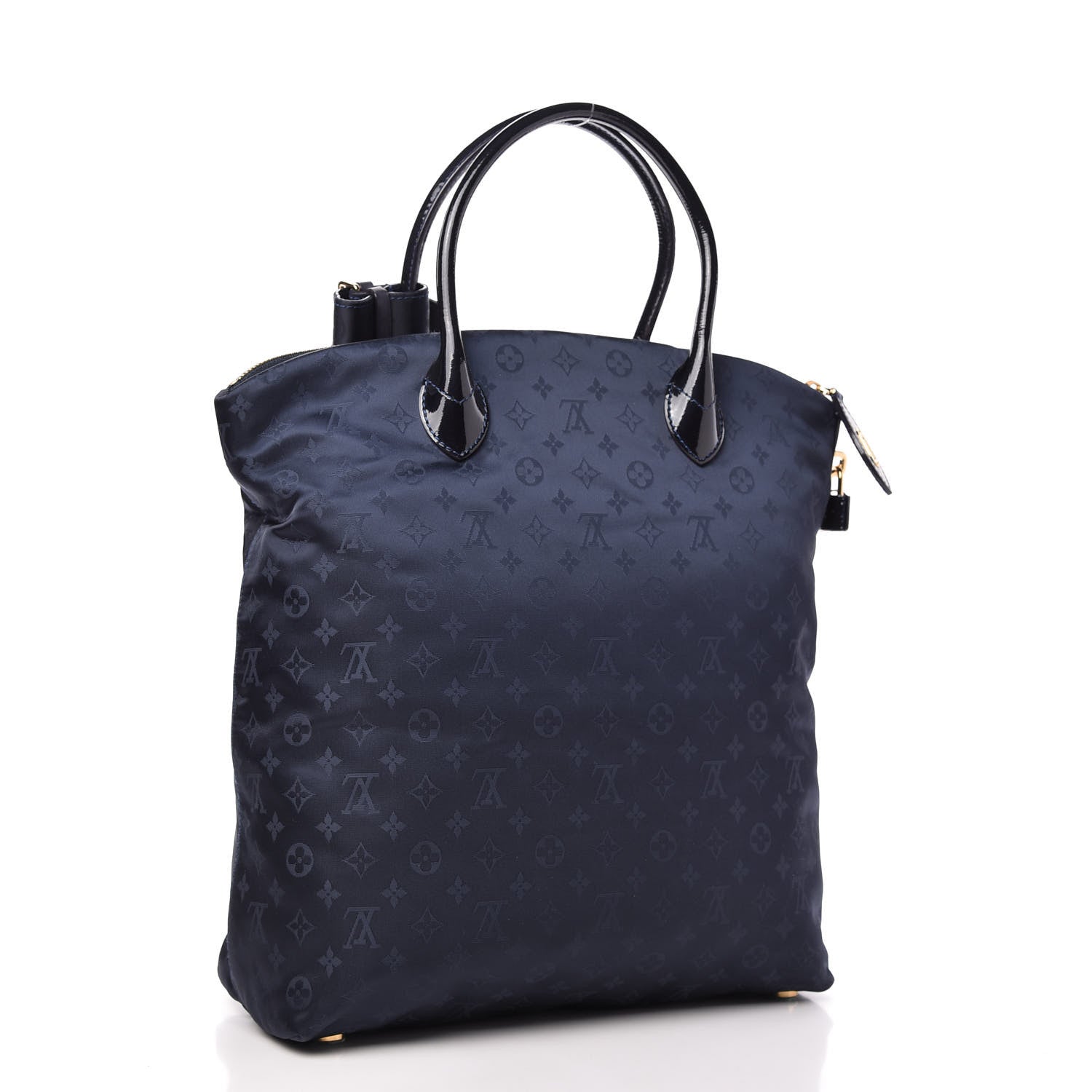 Louis Vuitton Monogram Nylon Desire Lockit Vertical MM Marine 3 of 10