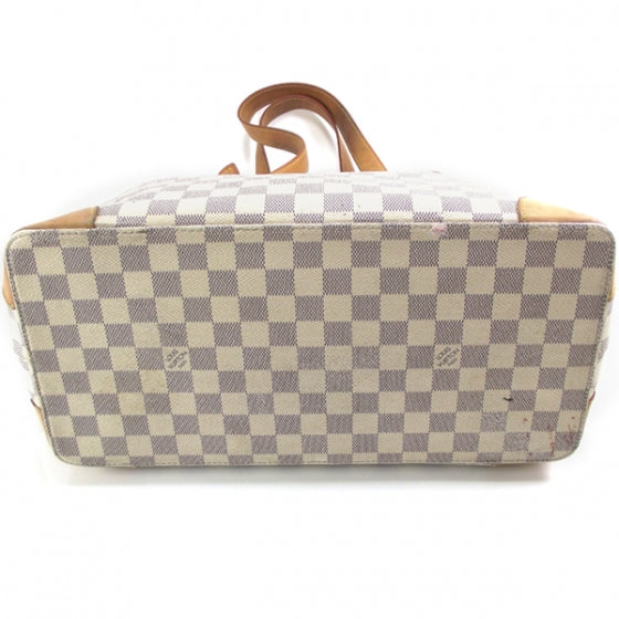 Louis Vuitton Damier Azur Hampstead MM 4 of 8