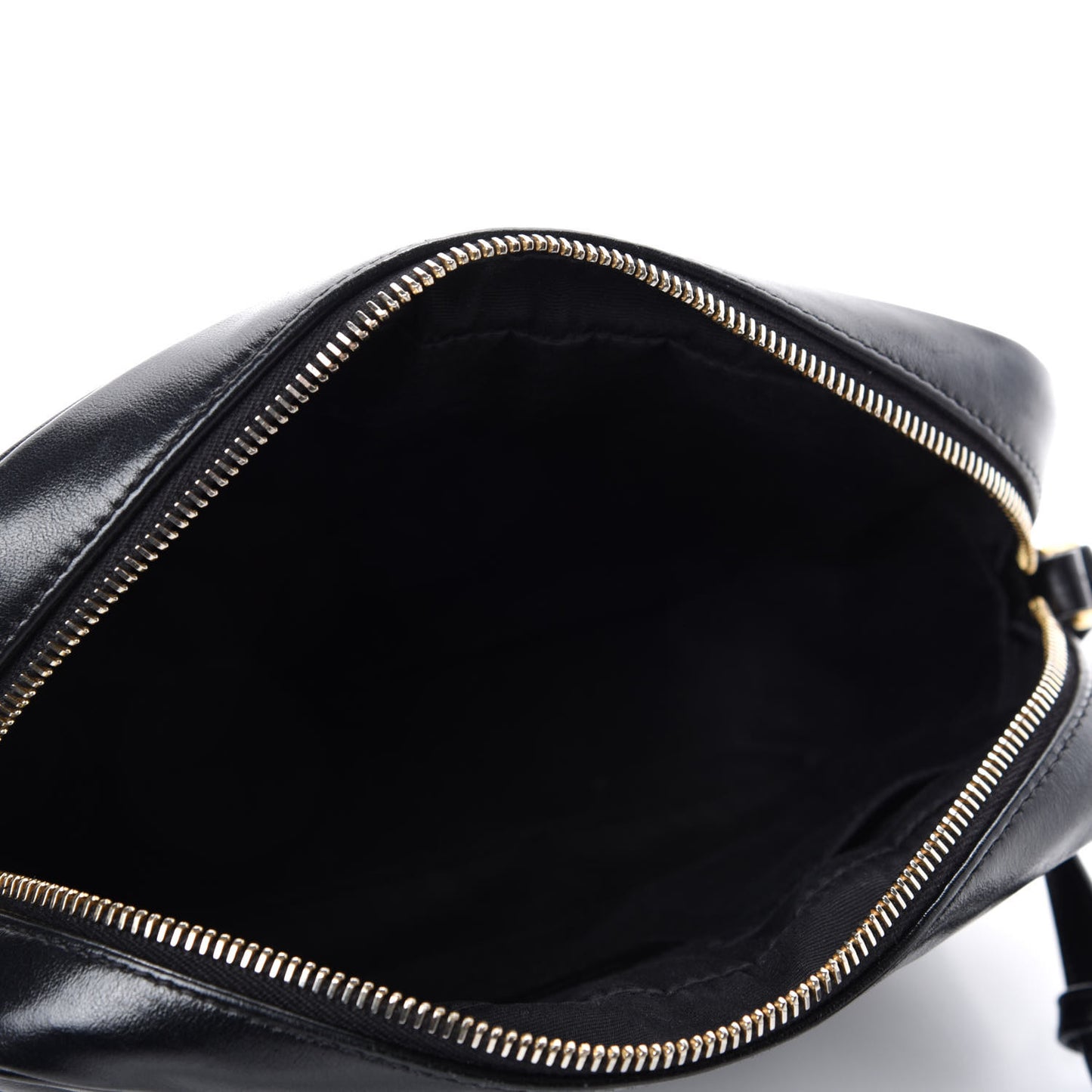 Calfskin Matelasse Monogram Lou Camera Bag Black