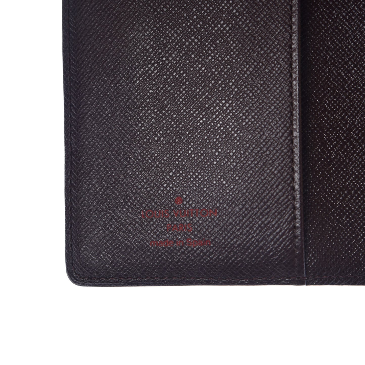 Damier Ebene Small Ring Agenda Cover