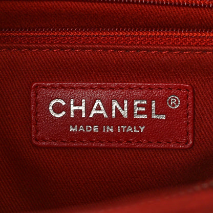 Chanel Caviar Quilted Small Coco Handle Flap Dark Red 6 of 9