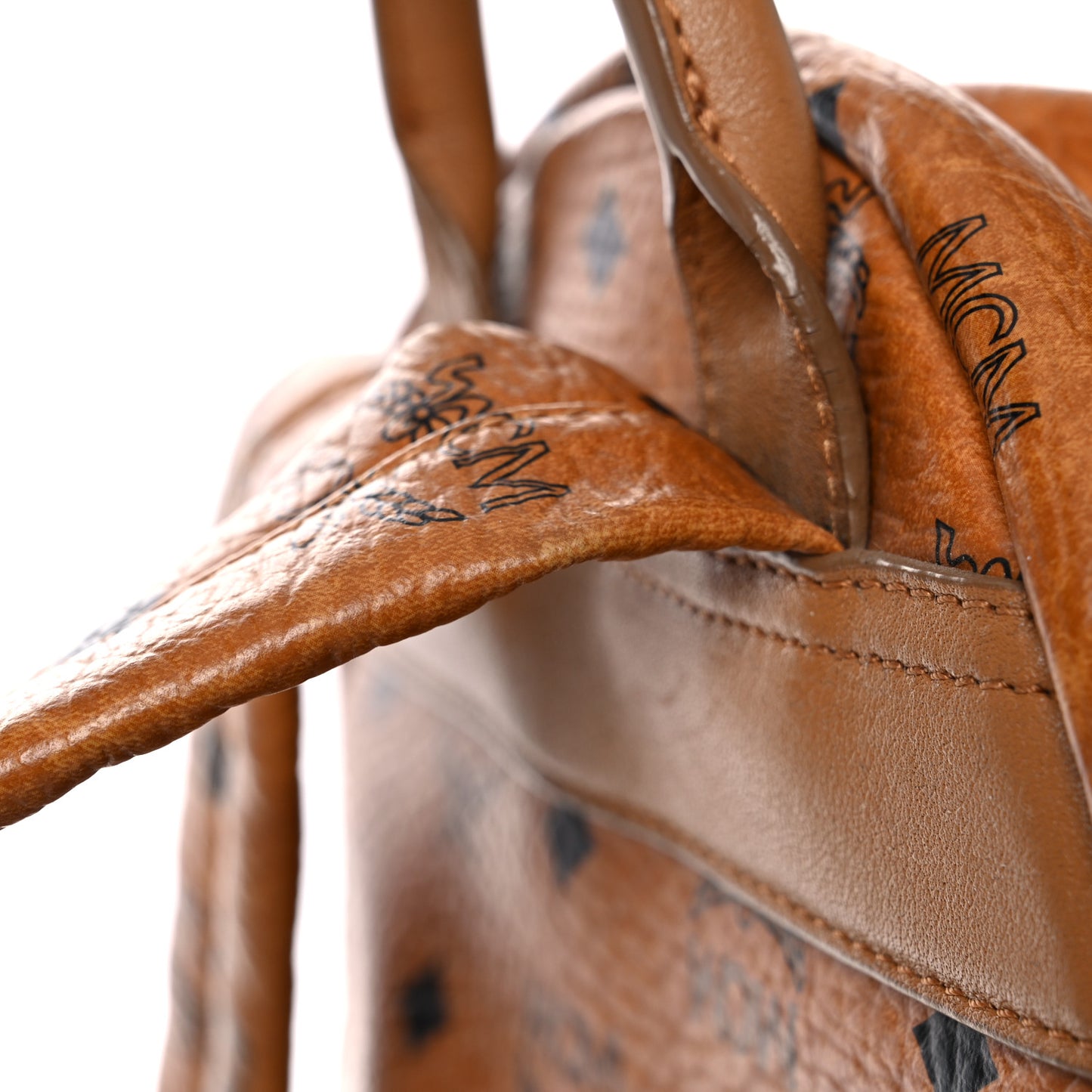 Visetos Studded Small Stark M Backpack Cognac