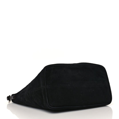 Fendi Suede Hobo Black 4 of 9