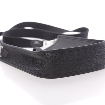 Hermes Taurillon Clemence Evelyne TPM Black 9 of 11