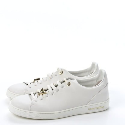 Louis Vuitton Calfskin Frontrow Sneakers 40 White 3 of 11