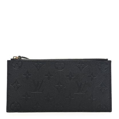 Louis Vuitton Empreinte Felicie Chain Wallet Zippered Insert Black 1 of 6