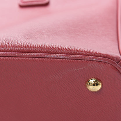 Prada Saffiano Lux Medium Tote Fuoco 14 of 16