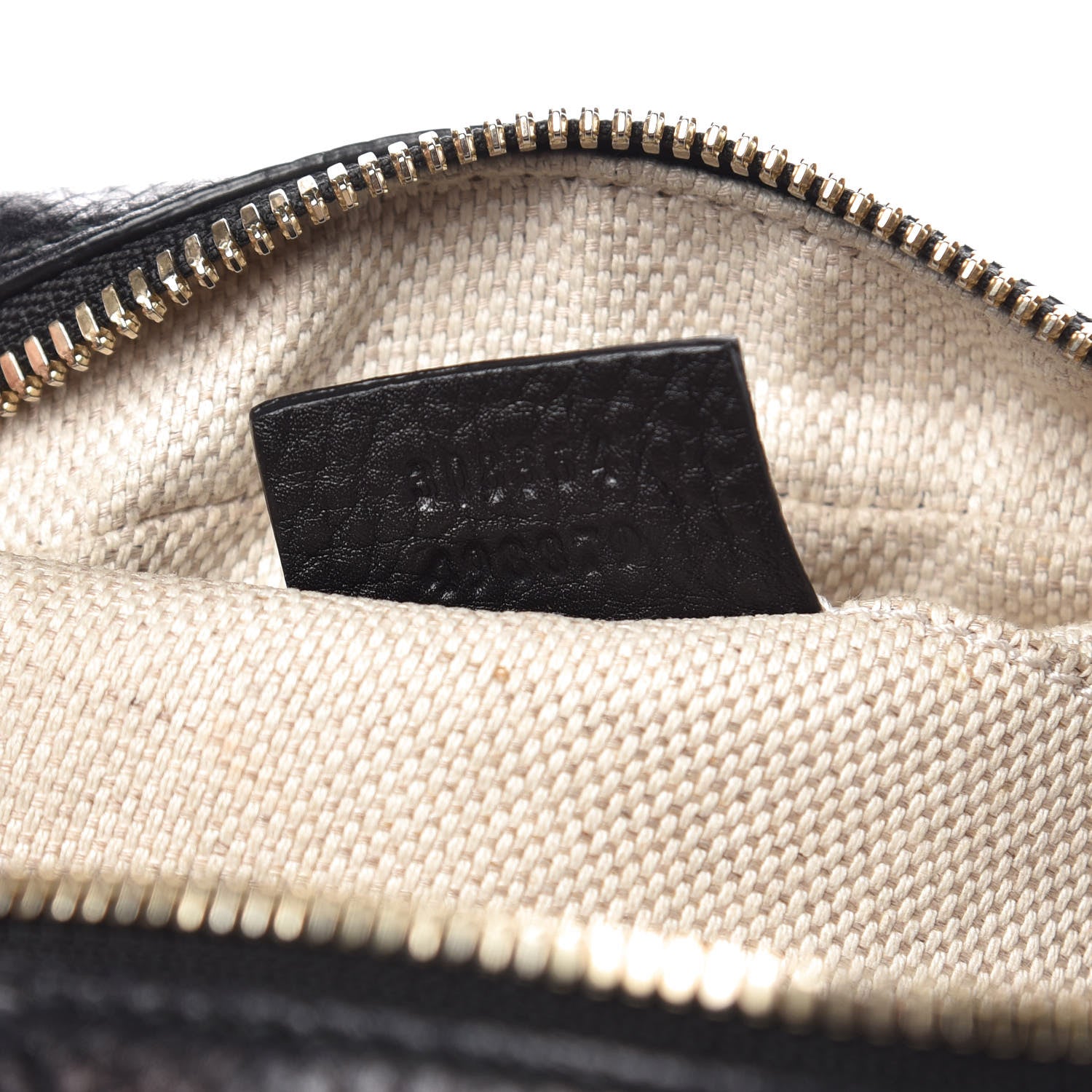 Gucci Pebbled Calfskin Small Soho Disco Bag Black 7 of 13