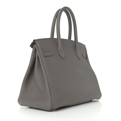 Hermes Togo Birkin 30 Etain 2 of 15