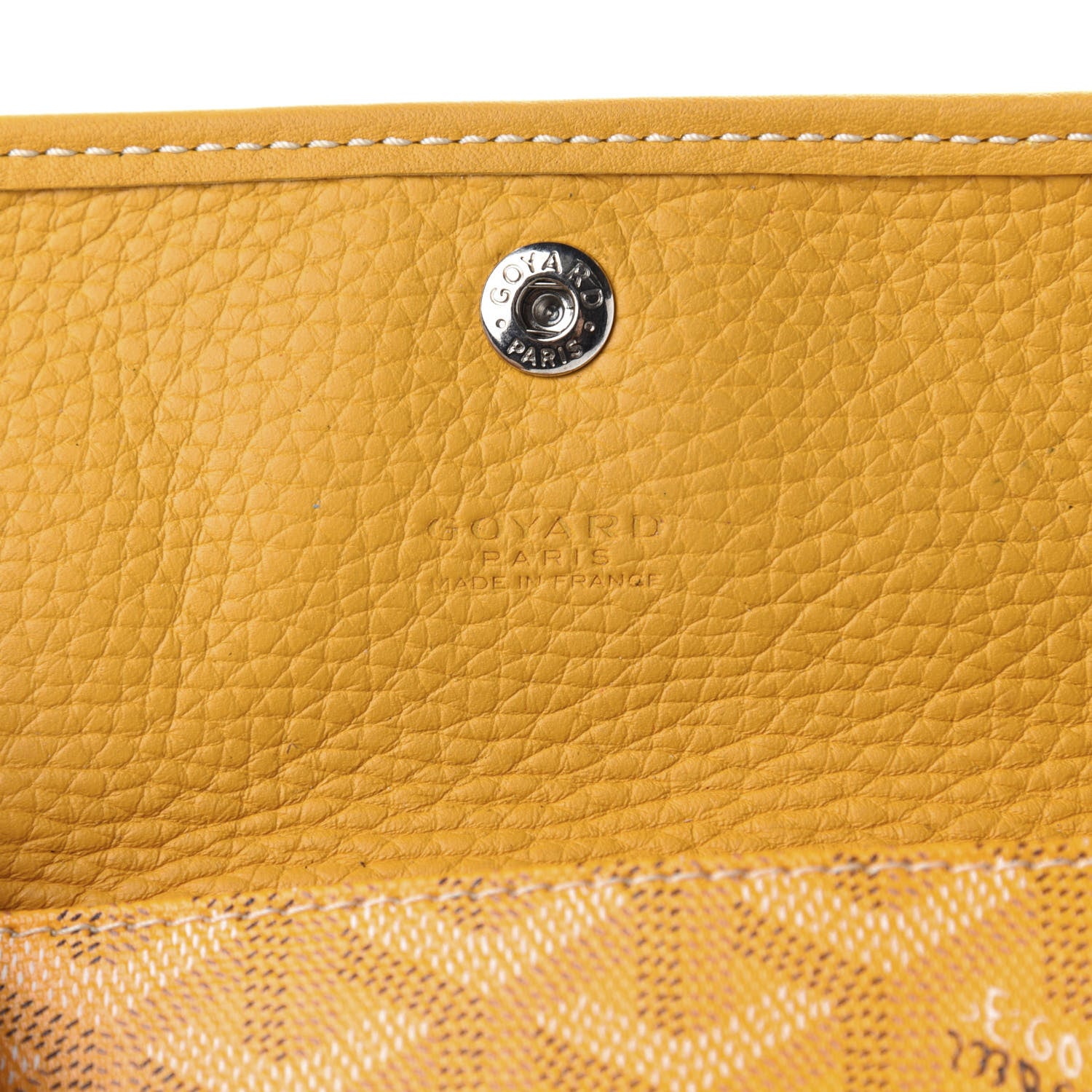 Goyard Goyardine Sac Hardy Pet Carrier PM Yellow 12 of 14