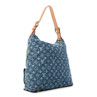 Louis Vuitton Denim Baggy GM Blue 2 of 4