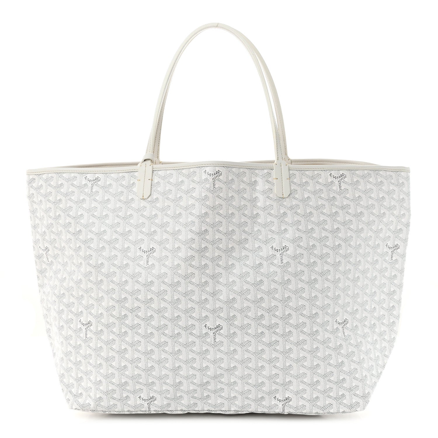 Goyard Goyardine Saint Louis GM White 3 of 12