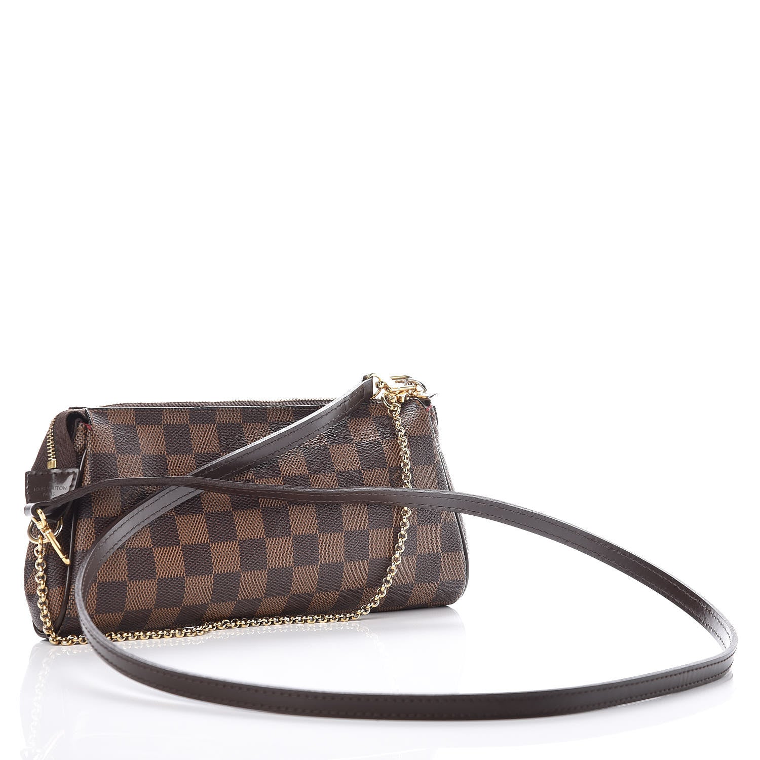 Louis Vuitton Damier Ebene Eva Clutch 3 of 12