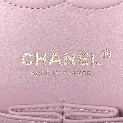 Chanel Caviar Quilted Medium Double Flap Light Pink 6 of 9
