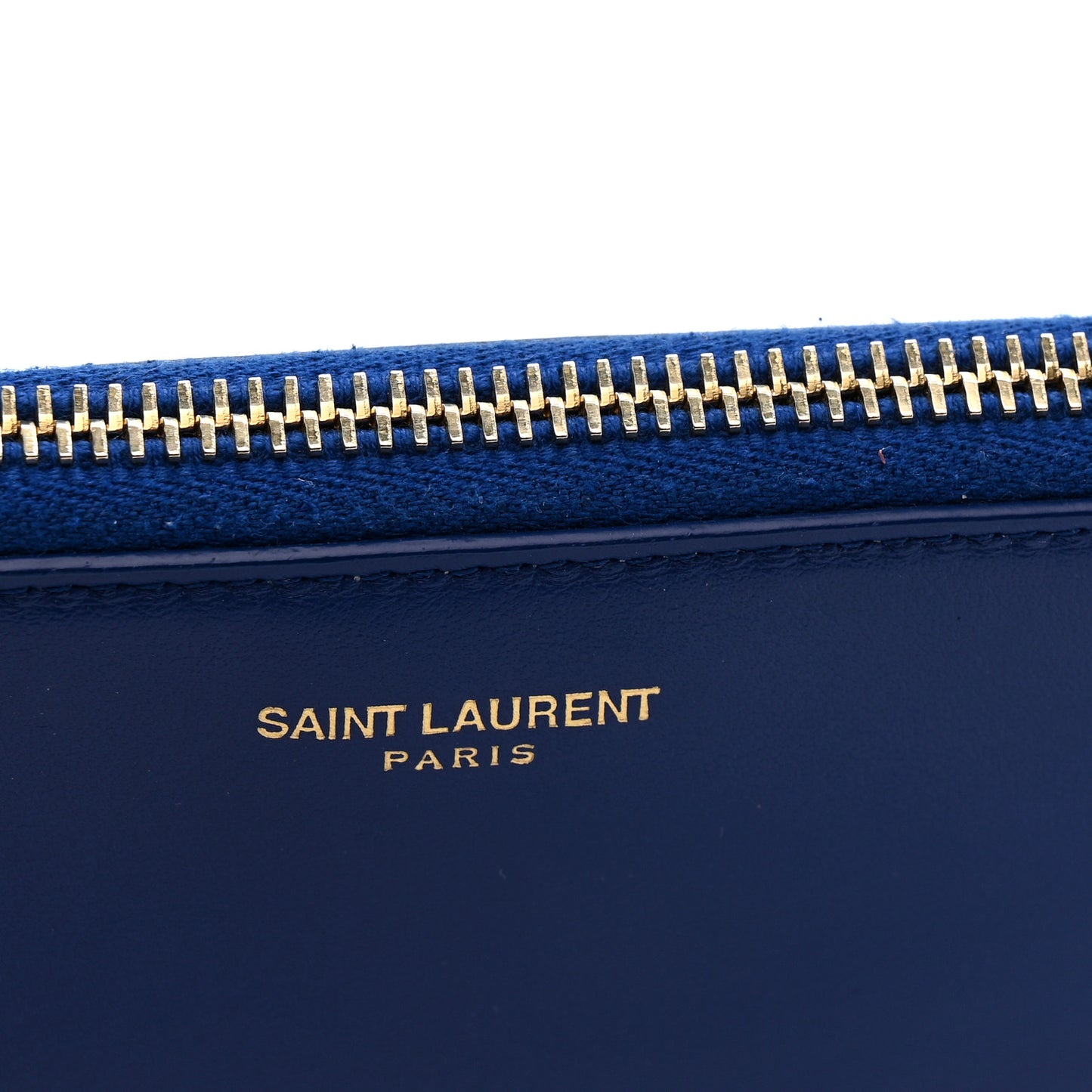 Calfskin Monogram Phone Pouch Crossbody Bag Blue Majorelle