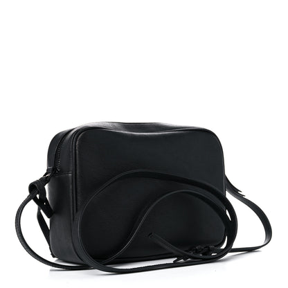 Saint Laurent Lambskin Monogram Small Lou Camera Bag Black 3 of 9