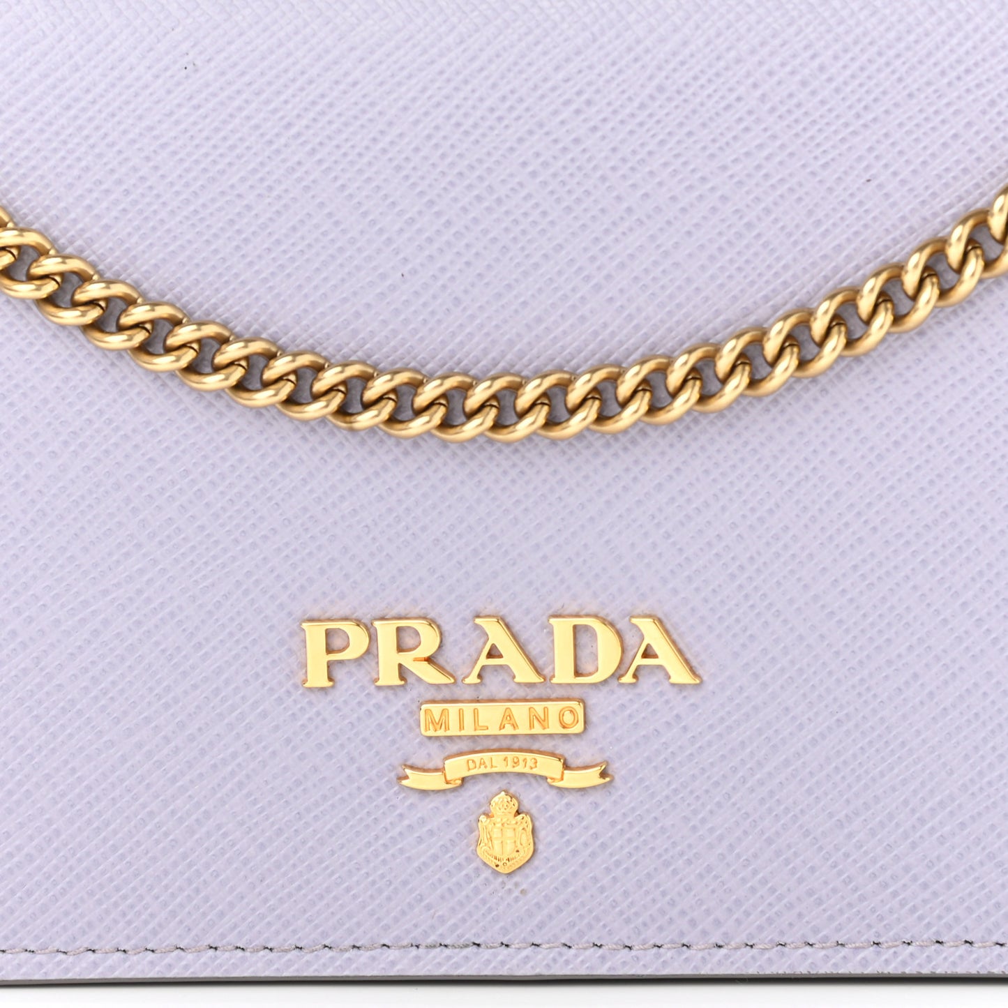 Saffiano Metal Mini Crossbody Bag Glicine