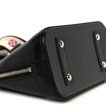 Louis Vuitton Epi Jacquard Alma BB Black 10 of 11