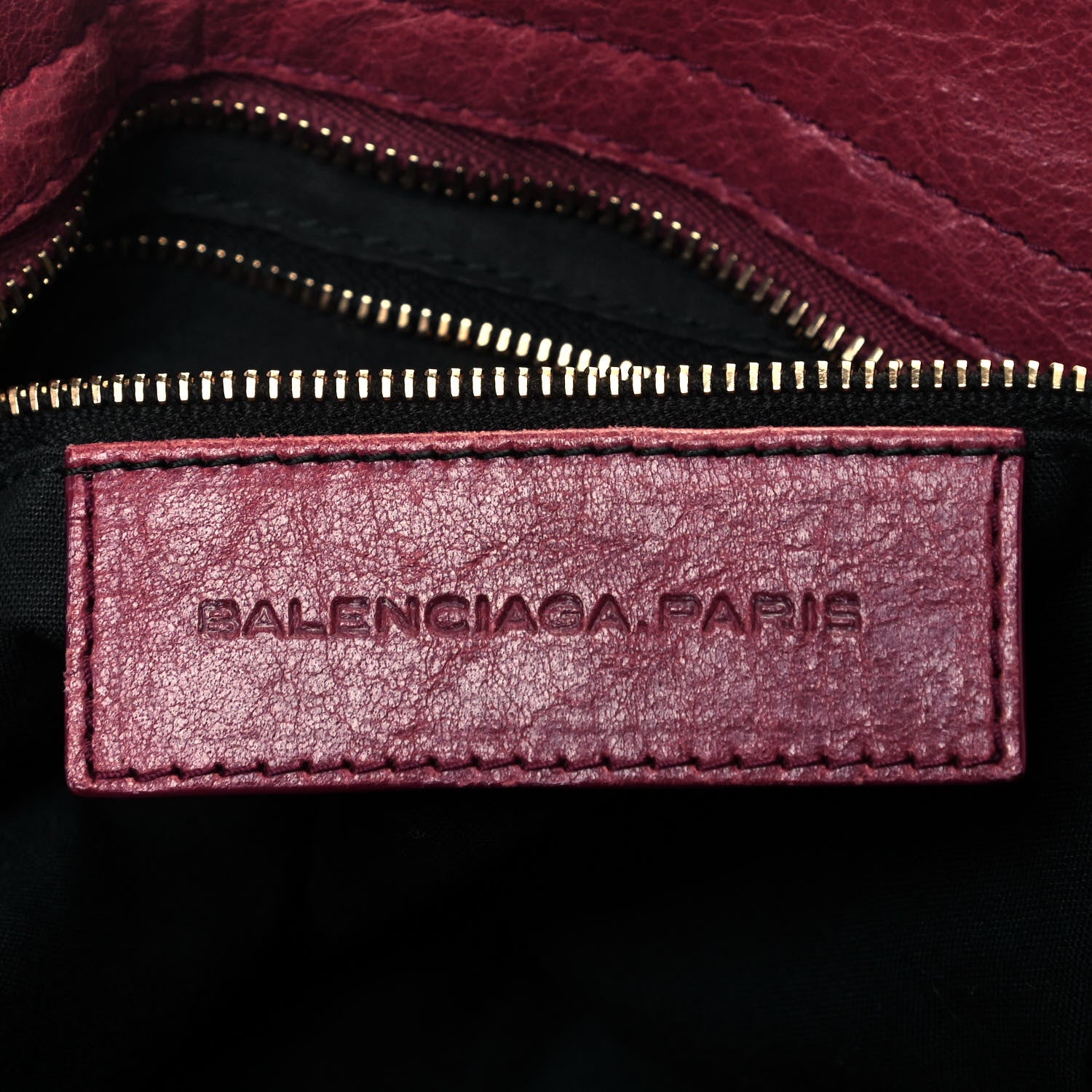 Balenciaga Agneau Giant 12 Rose Gold Hardware City Cassis 6 of 9