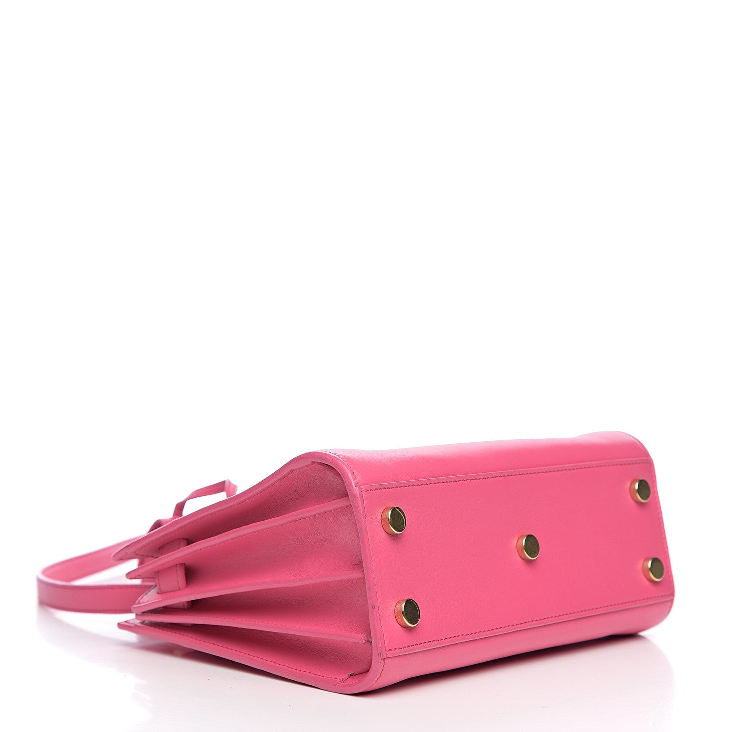 Saint Laurent Calfskin Nano Sac De Jour Rose Clair 3 of 10