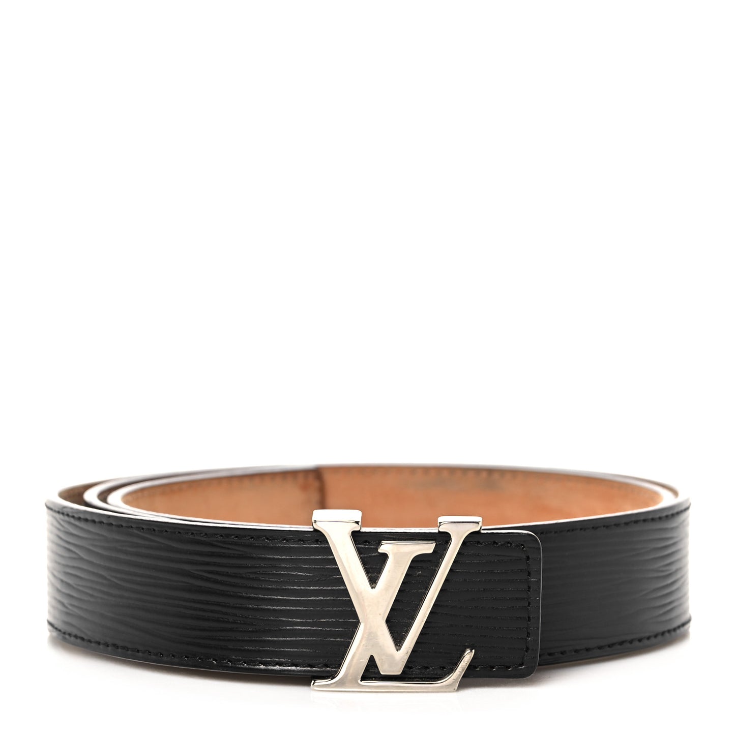 Epi LV Initiales Belt 90 36 Black